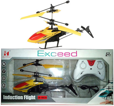 GOSHOPPE ENTERPRISES Mini sensor Helicopter Aircraft Flashing Light TOY With Remote(Multicolor)