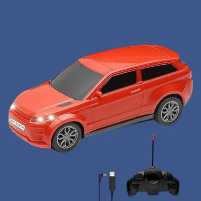 AS TRADERS 3D Famous Car Rechargeable Remote Control Toy R5(Red)