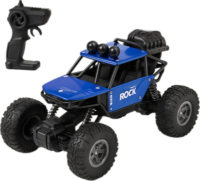 Puddle Tree RC Monster Truck, 1:18 Scale, 4x4 Rock Crawler, USB Rechargeable, Smoke Effect(Multicolor)