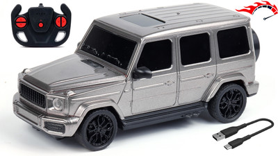 frendo High Speed 1:24 Rechargeable C type charging Mini Remote Control Racing Car(Gray)