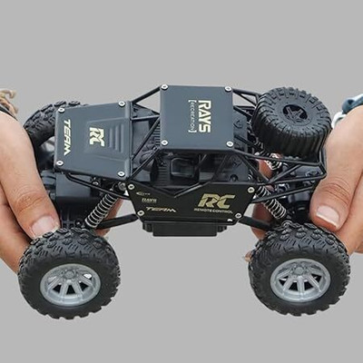 mayank & company Best Rock Crawler Car 4 WD Shaft Drive High Speed Remote Control(Multicolor)