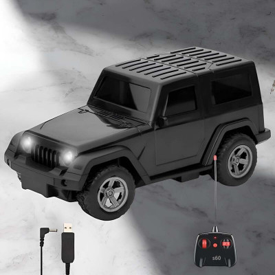 Mahi Zone Remote control Thar Rechargable RC Toys For Kids With Music_D13A(Black)