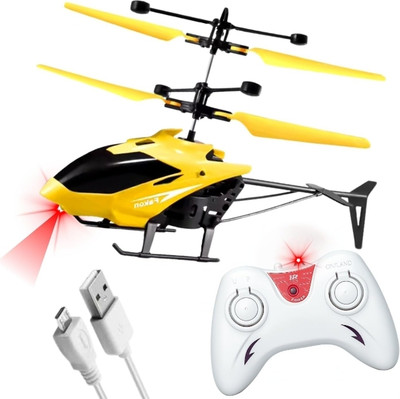 APJ enterprise Rc Helicopter Remote Control Toy for Kids Multicolor Only Go UP and Down(Multicolor)