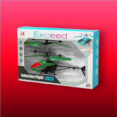 Kid Kraze Hand Control Helicopter with USB Chargeable Cable Pack of 1 Without Remote_a19(Multicolor)