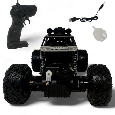 Aavkar creation Off Roading 4x4 Sliver Car For Kids With Mist Smoke And Fully Remote Control(Multicolor)