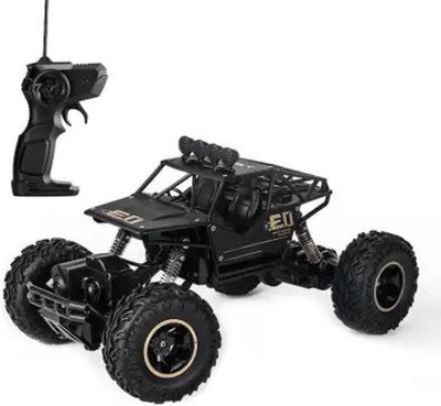 TAZURBA Rock Crawler FourWheel Drive 1:16 Metal Rock Climber Monster Racing Car for Kids(Black)