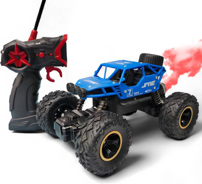 Mazedar play Offroader High Speed RC Car with Smoke Spray and Light(Blue)