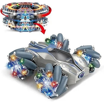 HOMOZE Rechargeable High-Speed Drift Stunt Racing car with LED Light & Universal Wheel(Multicolor)