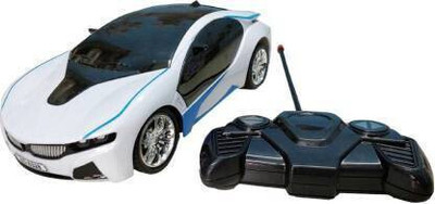 planettoy New_Rechargeable BMW Famous car with 3D Lights(White)