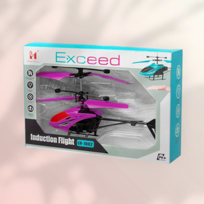 Kid Kraze Hand Control Helicopter with USB Chargeable Cable Pack of 1 Without Remote_a35(Multicolor)
