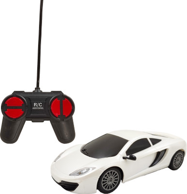 Humaira RC Super Racing Remote Control Car 4 Channel Wireless 1:24 Scale Toy for Kids(White)