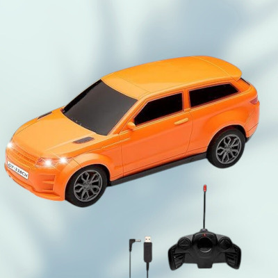 TOYACHI 3D Famous Car Rechargeable Remote Control Toy O17(Orange)