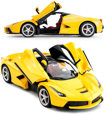 SVE Rechargeable Super Remote Control Car With Opening Doors_RC CAR(YELLOW CAR)