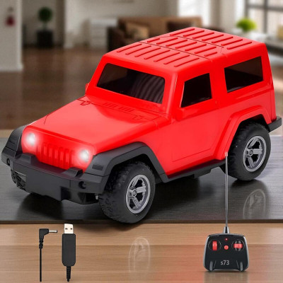 SNM97 Remote control Thar Rechargable RC Toys For Kids With Music_I99(Red)