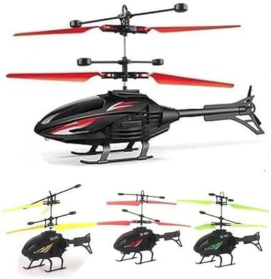 Scorpion Helicopter with Hand Gravity Sensor, Flying Remote Control Helicopter Toy,(Black)