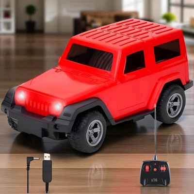 SNM97 Remote control Thar Rechargable RC Toys For Kids With Music_I35(Red)