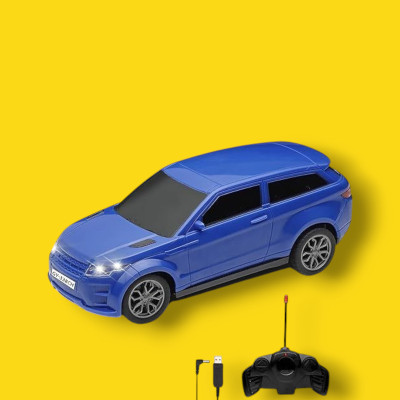 AS TRADERS 3D Famous Car Rechargeable Remote Control Toy B19(Blue)