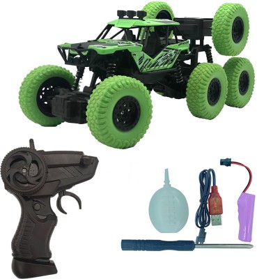 TYGATEC 8 Wheeler Rock Crawler RC 8 Wheel Car Monster Truck Car 1:18 Scale Toys for kids(Green)