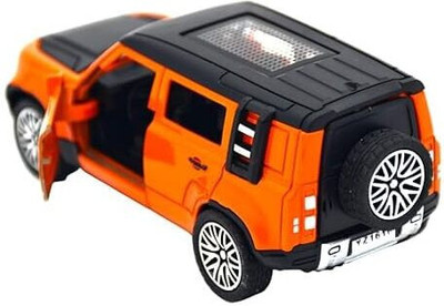 VEW 1:32 Scale II SUV II Land Rover II Diecast Metal Car Model Defender Toy(Orange)