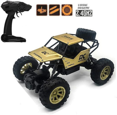 ROSAIRES R C Rock Crawler 1:16 Metal Alloy Body Rock Climber High Speed Racing Car(Multicolor)
