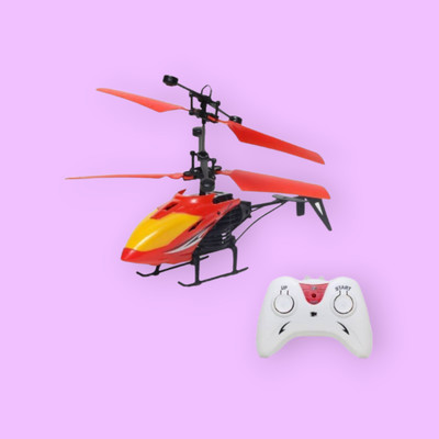 Kid Kraze Rechargeable 2-in-1 Remote and Hand Sensor Flying Helicopter_a17(Multicolor)