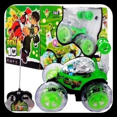 U.R.M. Enterprises 10 Stunt Car High Quality Remote Control Dancing Racing_new588(Multicolor)