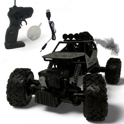 Aavkar creation 4x4 Big Remote Control Rock Car With Fully Remote Control Car And Mist Smoke(Multicolor)