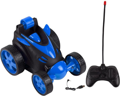 avish creations Mini Remote control Stunt Car 360° Rotating, USB Charging Cable & Remote Control(Multicolor)