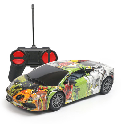 frendo High Speed Mini 1:24 Scale Rechargeable Remote car w Lithium Battery(Multicolor)