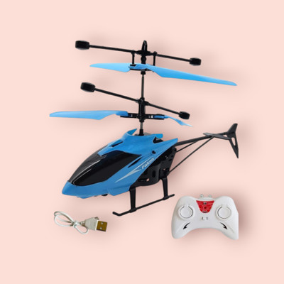 Kid Kraze 2in 1 Remote Control Helicopter with USB Chargeable Cable for Boy_Girl Kids_a2(Multicolor)