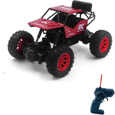 3 Jokers Remote Control Rock Crawler Two Wheel Drive RC 1:18 Metal Alloy Remote car(Multicolor)