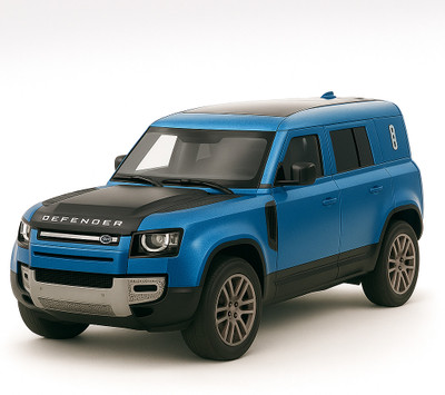 Brightway toys Premium 1:32 Defender Metal Car Toy with Sound and LED Lights(Blue)