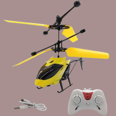 Yugpratap Remote Control Toy Charging Helicopter with 3D Light Toys 98(Multicolor)