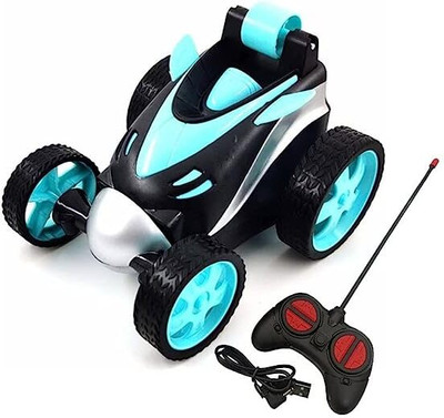 KAVANA R.C.Stunt Car Rotating 360 Degree Flips Vehicles Drift High Speed Road Stunt car(Green, Red, Blue, Yellow)