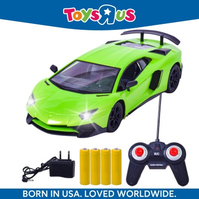 Toys R Us Fastlane Remote Control Car Rechargeable 1:16 Scale Battery Operated RC Toys Car for Kids(Multicolor)