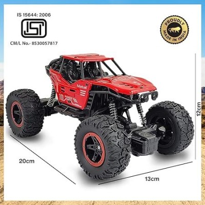 OJHA ENTERPRISES Remote Control Monster Truck RC Car(Red)