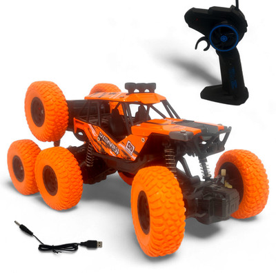 Aavkar creation Remote Control Car 8 wheel orange for kids Both With 4x5(Multicolor)