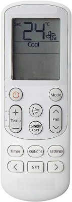 ditec Air Conditioner Remote AC144 Compatible with  Air Conditioner Samsung Remote Controller(White)