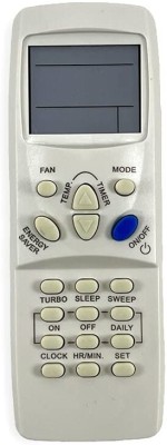 7SEVEN Compatible for Carrier Ac Remote Original Model 100B Suitable for Split and Window Air Conditioner of 1 1.5 2 Ton Carrier ac Remote Controller(White)