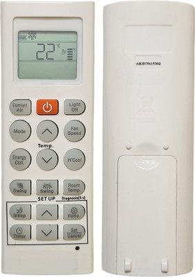 ERNIL Split AC Remote Compatible For LG Split AC AKB75415302 AC 36N (Please Match The Image with Your Old Remote) Remote Controller(White)