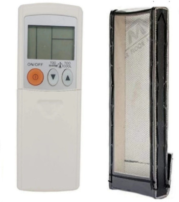 Paril (Remote+Cover) Ac Remote compatible for Mitsubishi Ac (white) (Remote+Cover) Ac Remote compatible for Mitsubishi Ac (white) Replacement for Mitsubishi Ac remote (SAME REMOTE WILL ONLY WORK) Remote Controller(Black)