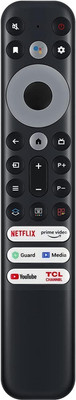 HDF Replacement Remote Control Compatible for TCL Led Tv With Non Voice Supported 32S615 Smart TV (32S615_VOC) - Voice Supported TCL 32S615 Smart TV-Please Match the Image With Old Remote Controller(Black)
