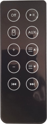 LipiWorld SD10 Sounddock Series 2 3 II III Sounddock 10 Compatible For  Bose Music System Remote Controller(Black)