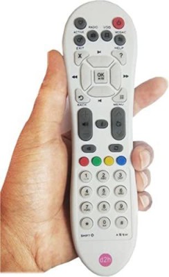 SHAILRON  Tv Set Top Box Remote Controller (White) Videocon D2H Remote Controller(White)