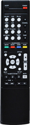RESORB HT 135 Compatible for Home Theatre Amplifier Sound System Remote Control Compatibility: Compatible with Denon Amplifier Sound & Music System Remote Controller(Black)
