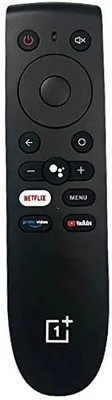 Pyai Onplus Remote OnePlus TV Remote without Google Voice One Plus Remote Controller(Black)