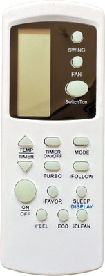 MechFox AC Remote Control Compatible Split/Window Air Conditioner | Model No. AC-31C | Kelvinator Remote Controller(White)