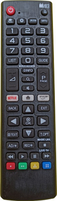 Axelleindia Generic Shop Infrared Smart LED/LCD TV Remote Compatible For LG Smart TV Remote Controller(Black)
