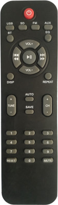 LipiWorld Home Theater System Remote Control Compatible For  Mitashi Home Theater Remote Controller(Black)