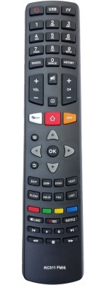 OG Remote RC311 FMI5 Compatible with VU SMART LED LCD TV Remote Controller(Black)